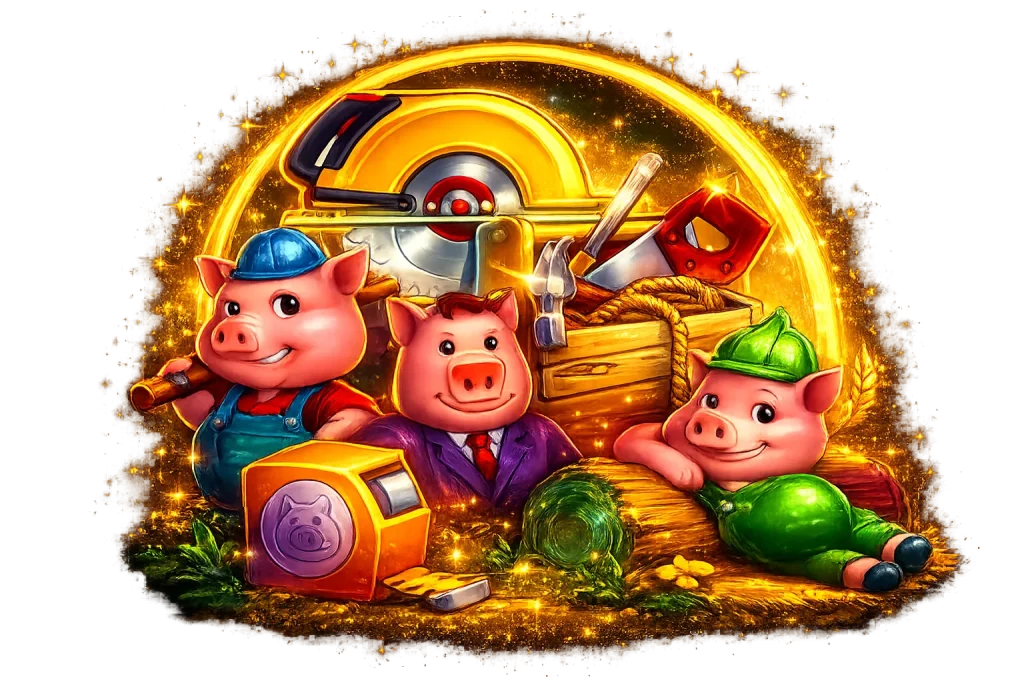 Three pigs